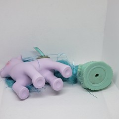 VINTAGE 1987 G1 My Little Pony Princess Sparkle & Bushwoolie Companion Figure