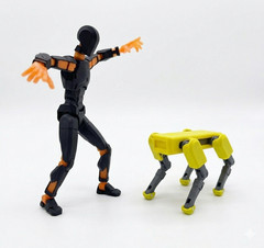 Spot 13 Robot Dog Action Figure | 3D Printed Articulated Toy Dummy 13 Companion