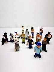 Homies Figures Series 1-7 Lot Of 14 No Duplicates RARE Lil Homies Vintage 1.75”