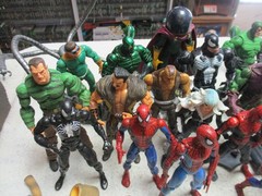 SPIDER-MAN CLASSICS TOYBIZ FIGURE SET OF 23 SINISTER SIX VENOM DOC OCK SCORPION