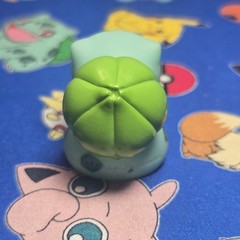 Pokemon Bulbasaur Figure Finger Puppet 2013 Nintendo Bandai Japan USA Seller Toy