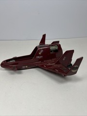 1986 GI Joe Cobra Terror Drome Firebat Jet Plane Incomplete Damaged For Parts
