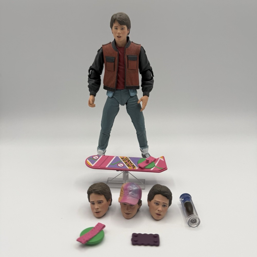 NECA Back to the Future Figure Marty Mcfly 35th Anniversary Loose Complete