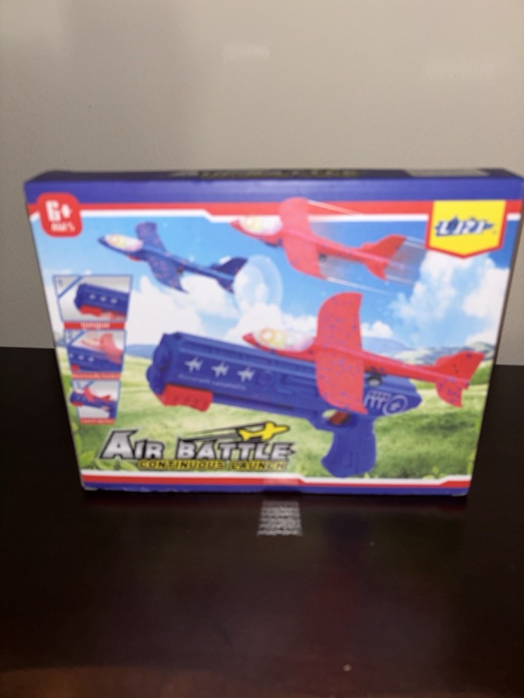 Air Battle Continuous Launch Aircraft Catapult – Ages 6+