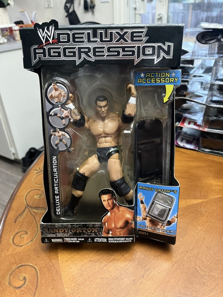 JAKKS WWE DELUXE AGGRESSION RANDY ORTON SERIES 4
