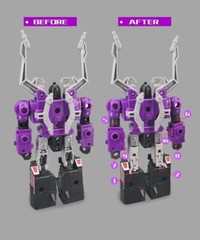 Go Better Studio GB1073 upgrade kit for Legacy Shrapnel ,in stock