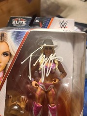 WWE Elite AUTOGRAPH SIGNED Tiffany Stratton Figure Series 113 Fanatics COA Case