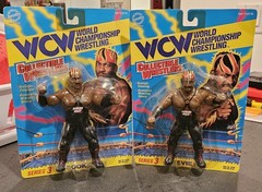 WCW Harlem Heat Booker T Stevie Ray San Francisco Toy Makers Series 3