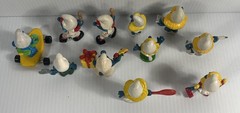 Vintage Smurfs Lot Of 11! Peyo Schleich Collectible Figures. 70’s mostly 80’s.