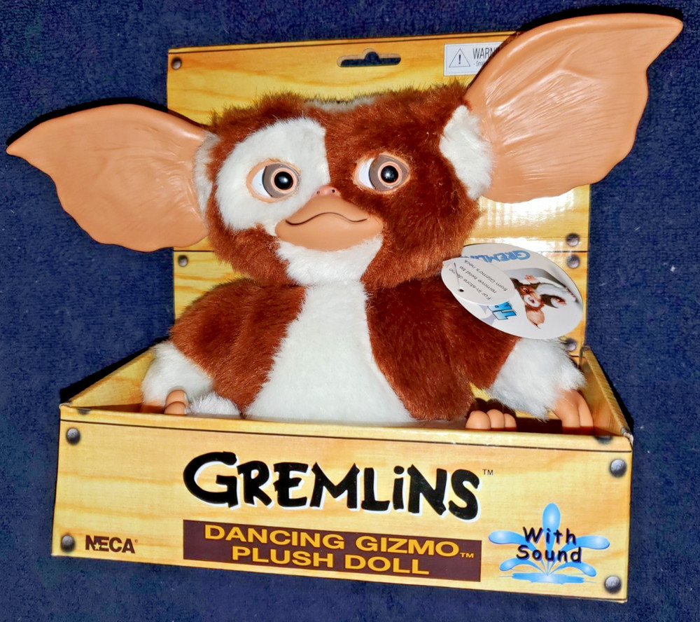 GREMLINS: DANCING GIZMO PLUSH DOLL / 6″ Battery Operated Collector Item