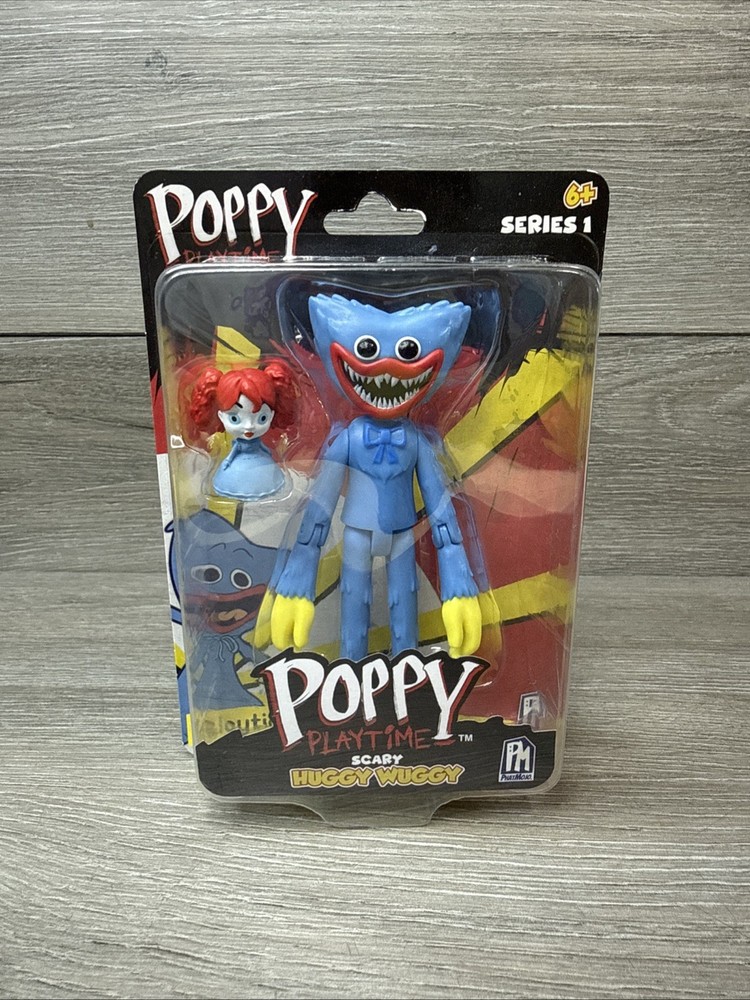 Poppy Playtime – Scary Huggy Wuggy – 5 inch Action Figure (Series 1) by PhatMojo