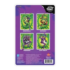 Teenage Mutant Ninja Turtle Foot Ninja Super7 Reaction Action Figure