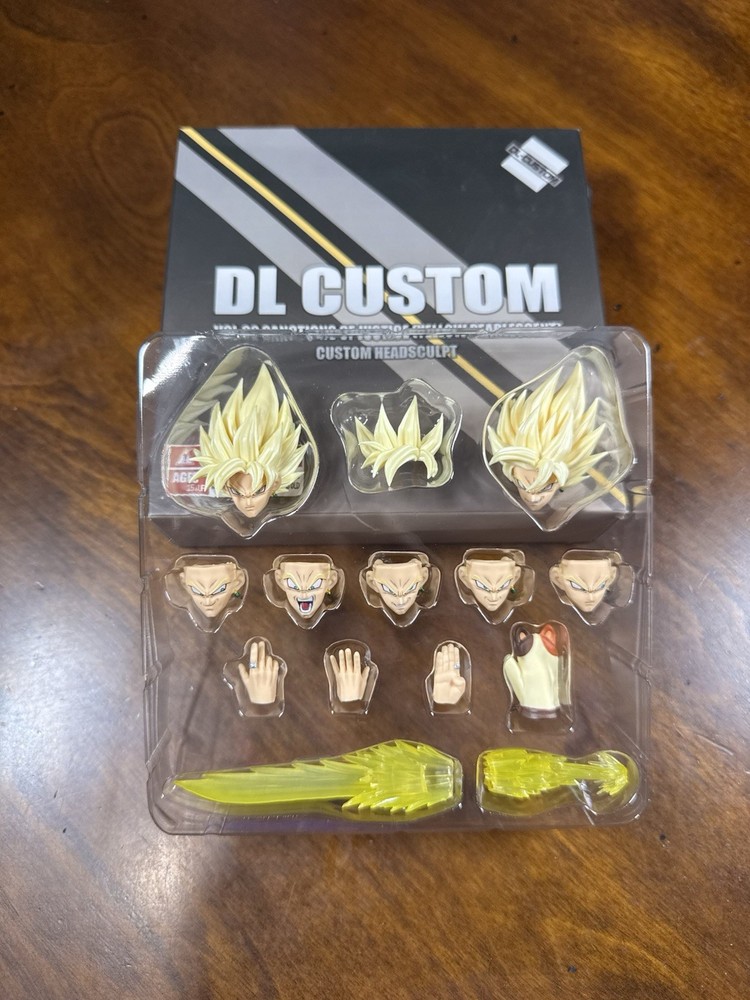 SH Figuarts DL Custom Goku Black Sanction Of Justice Yellow Pearlescent *NEW*