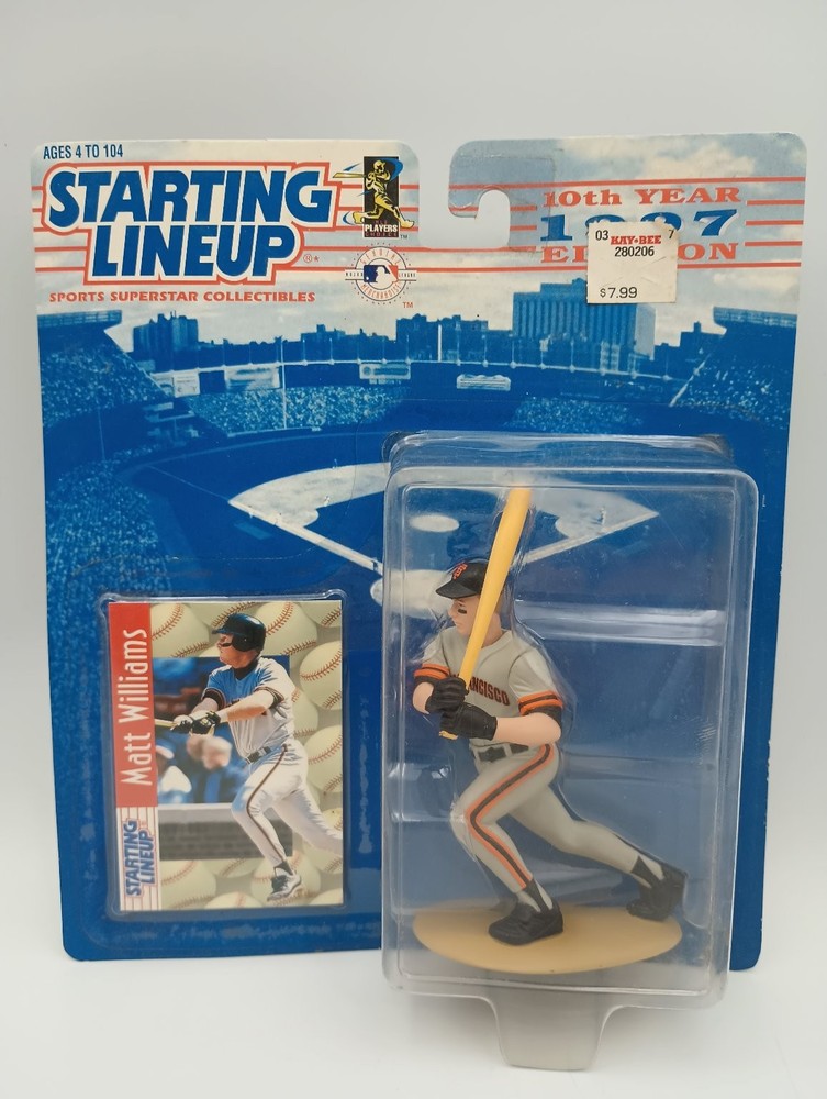 Starting Lineup Matt Williams San Francisco Giants 1997 Baseball Figure Card