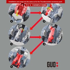 GO BETTER Filling Parts Filler Upgrade Kit For SS86 Starscream