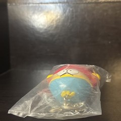 Vintage South Park Cartman Keychain Heavy Hard Plastic Sunburst Keyring New
