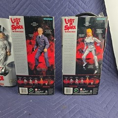 Lot Of 4 Trendmasters 1998 Lost in Space Figures Damaged Packaging