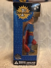 DC Direct First Appearance Superman Action Figure Boxed Cape Fabric/Plastic 2004