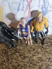 Blackest Night Series 2 Indigo Action Figure Lot DC Direct Black Hand, Aquaman
