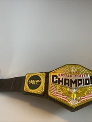 United States Championship Belt US Mattel Elite WWE Logan Paul Side Plates