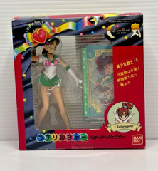 Sailor Jupiter Figure Doll w/ card in box, Sailor Moon R 1992 Bandai Anime