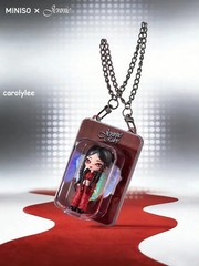 2026 Authentic Miniso X Jennie Figure Hang Card Gift Cute