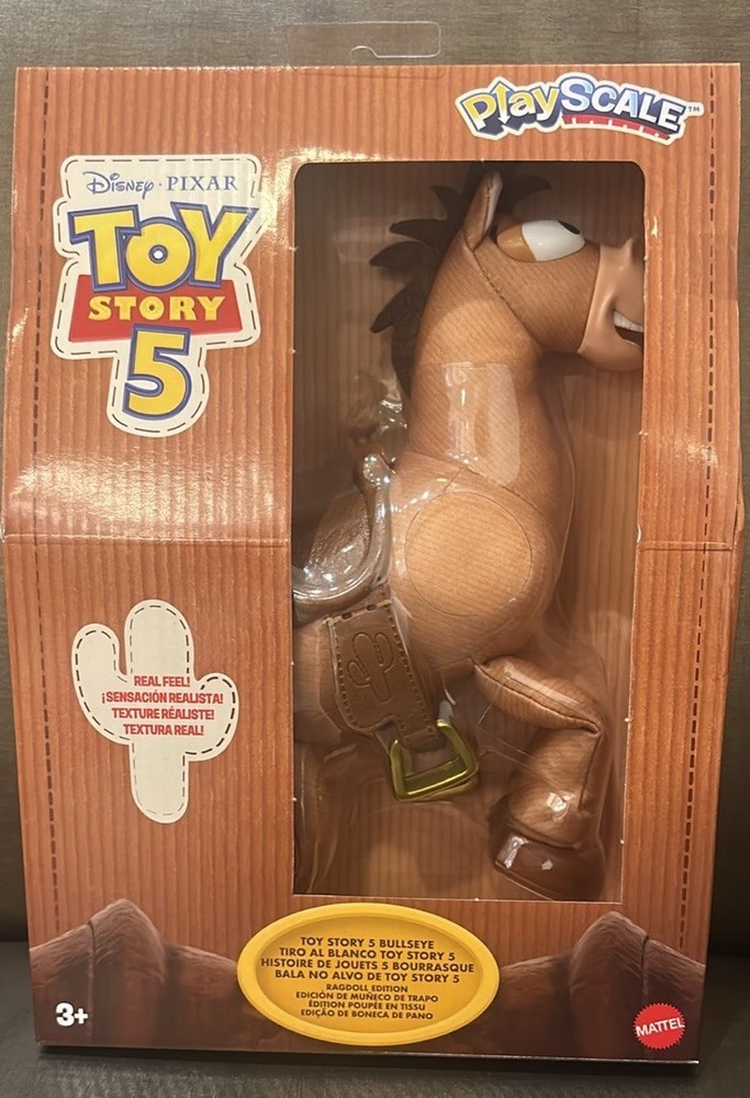 Disney and Pixar Toy Story 5 Bullseye Ragdoll Edition Figure, 7 Inch Playscale
