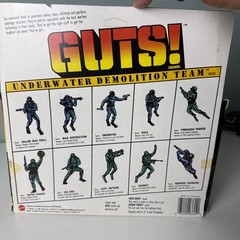ORIGINAL 1986 MATTEL GUTS! – Underwater Demolition Team Set – Rare Open In Box
