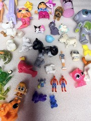 Various 45+ Toy Figurines As Shown Animals Dolls
