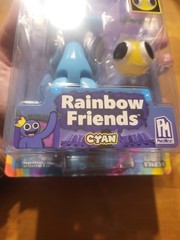 Rainbow Friends Series 2 CYAN Glow in the Dark Toy Action Figure Phat Mojo ERROR