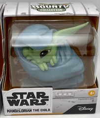 Star Wars Baby Yoda 2.2in Sipping Soup Blanket Wrapped Figure 2 pack MANDALORIAN