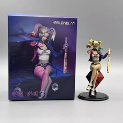 11cm Pigtails Comic Girl Action Figure with Base PVC Model Collection Toy Gift
