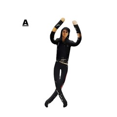 Michael Jackson Cosplay Doll Plush Stuffed Figure Abstract Joint Mobility Toy