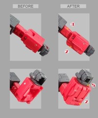 Go better studio GB-1063 upgrade kit for SS86 Ironhide,in stock.