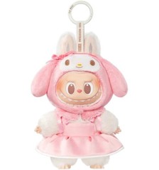 Pop Mart The Monsters X Sanrio Labubu My Melody Plush Doll Pendant New Open Box