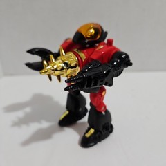 1980S VINTAGE: STARRIORS WASTORS : GOUGE – Complete With Backing Card And Comic