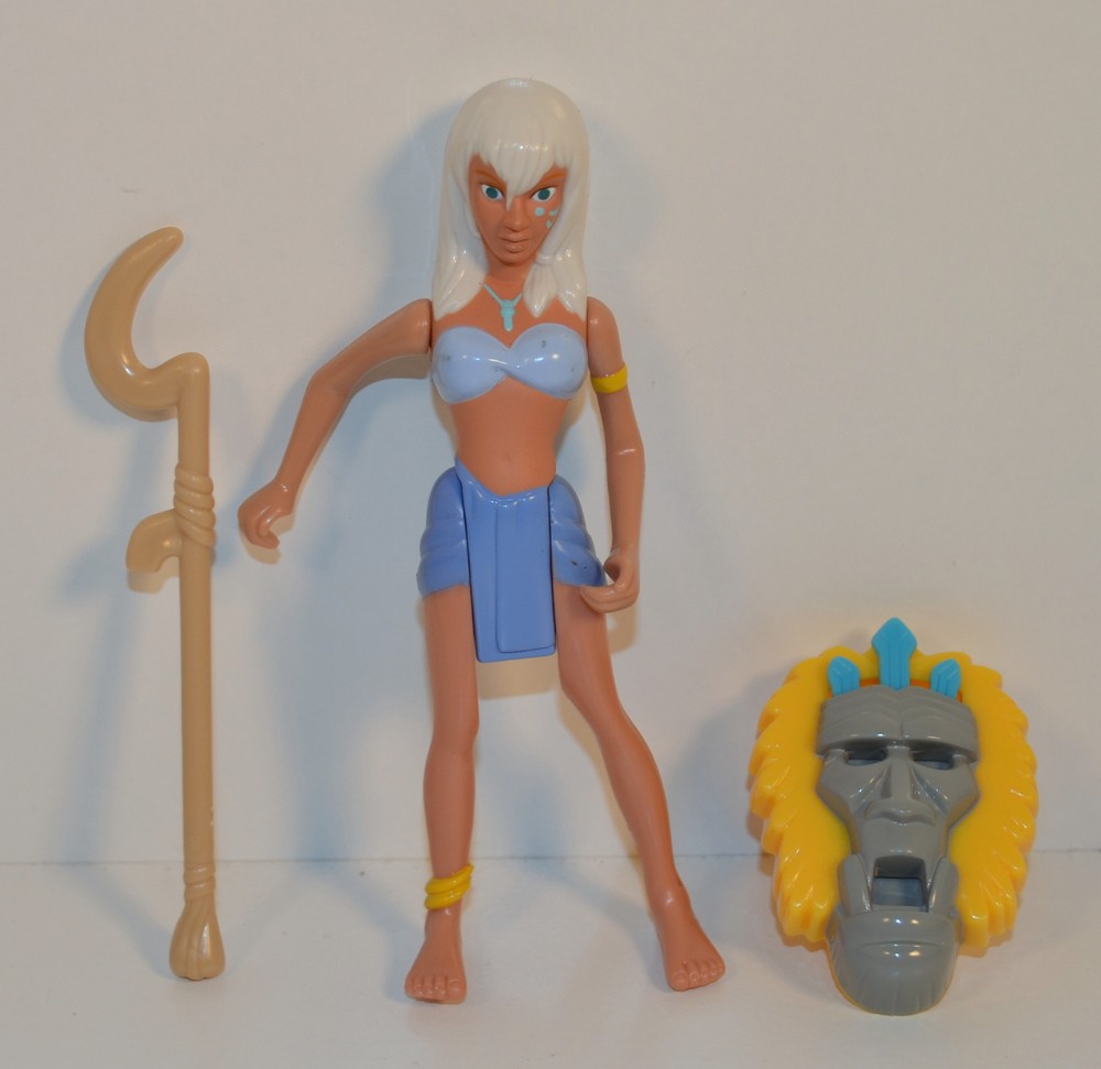 RARE 2001 Princess Kida 5.25″ McDonald’s EUROPE Action Figure Disney Atlantis