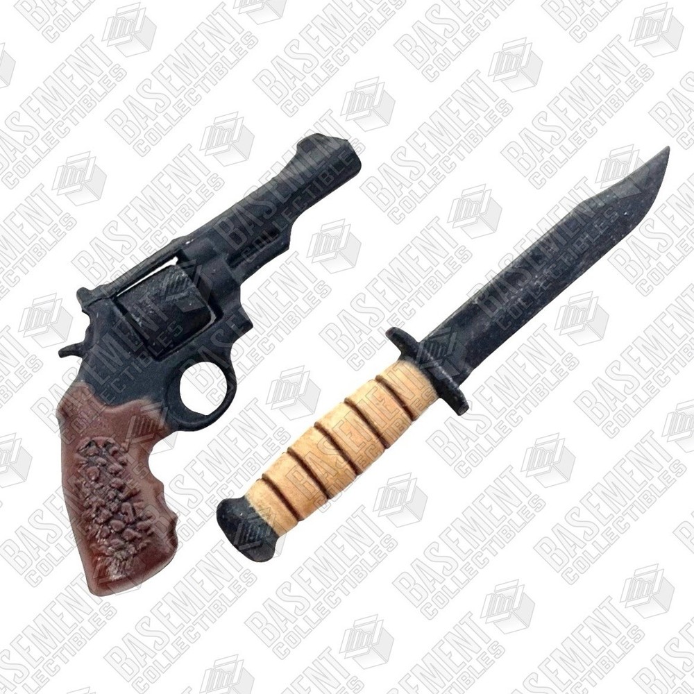 Mezco One:12 Netflix Punisher – Revolver Handgun & Knife 1:12 Scale Weapon