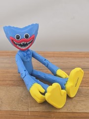 POPPY Playtime Scary Huggy Wuggy 5″ Posable Action Figure Accessory Series 2