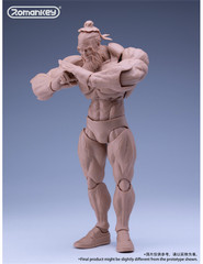 Romankey X COWL 1/12 UMS003 Yellow Flexible Muscular Male Action Figure Model