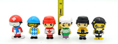 Ryan’s World Figures Sports Lot Snowboard Horse Racing Golf Hockey 2″ Lot of 6