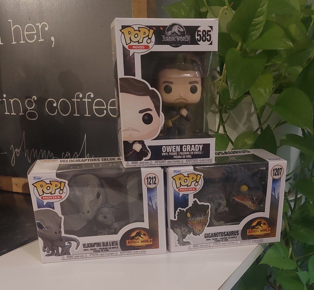 jurassic park Toys funko pop lot