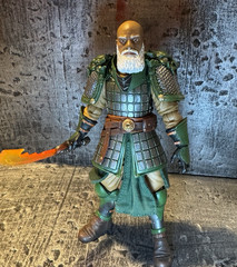 Mythic Legions Custom Green Knight figure Loose