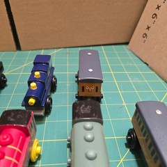 Thomas & Friends Wooden Railway Toy Train Lot – 14 Piece Mixed Vehicle Set