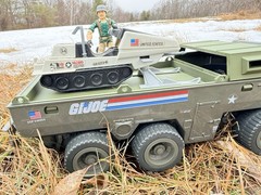 GI JOE APC top Replacement Cab And Flatbed 3D Printed Modification ARAH
