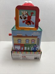 Sesame Street Elmo Jack In The Box Plush Toy For Toddlers Ages 6 Months Up