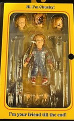 SET OF 3 CHUCKY CHILDS PLAY ULTIMATE HOLIDAY/GOOD GUYS/BRIDE OF 2 PACK NECA MISB