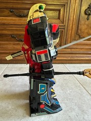 1994 Mighty Morphin Power Rangers Deluxe Thunder Megazord Near Complete