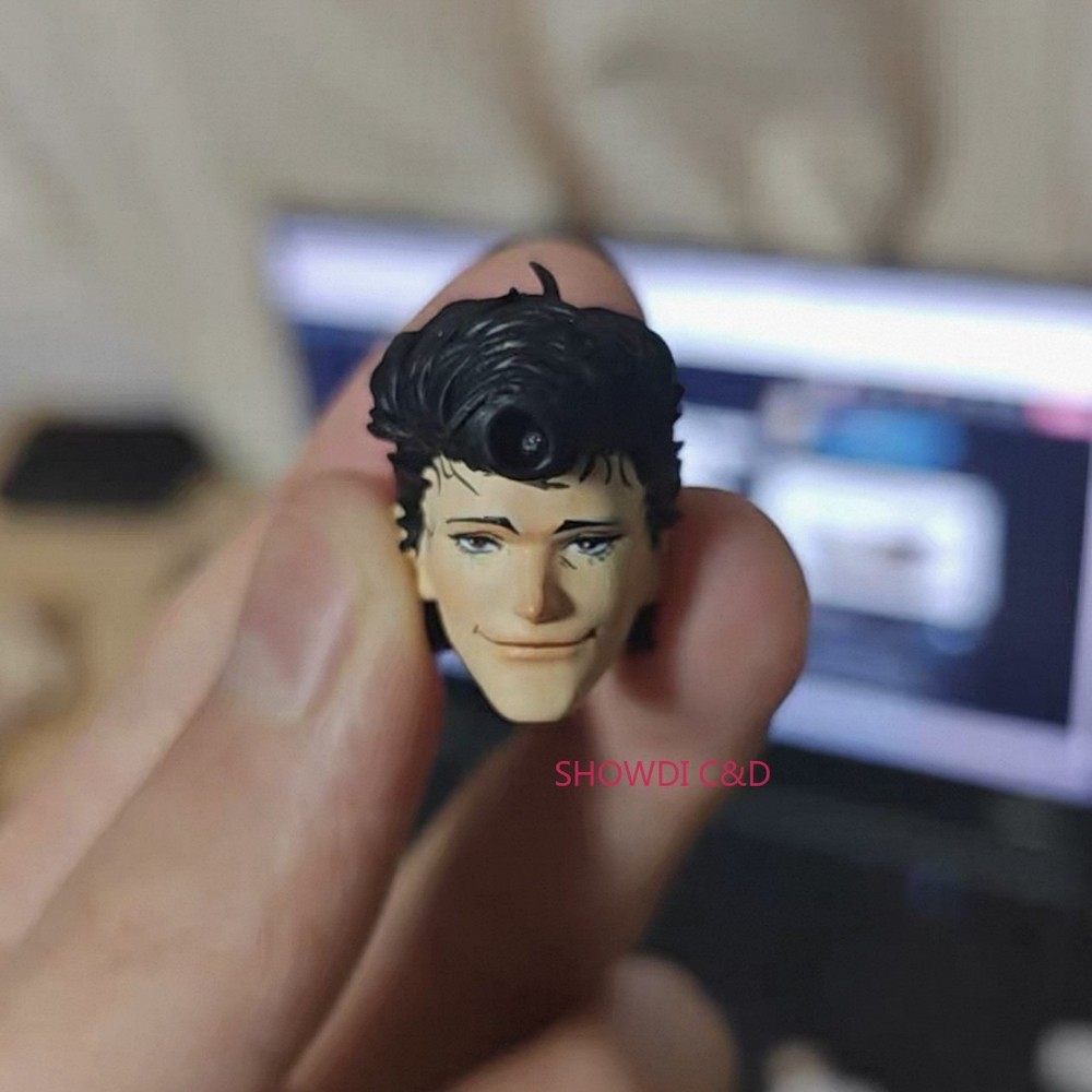 1/12 Jujutsu Kaisen Ishigori ryu Head Carving For 6″ Romankey VTOYS Figure Body