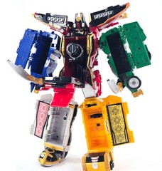 Gokaiger DX GOKAI-OH COMPLETE CIB Bandai Japan Power Rangers Megazord Gokaioh